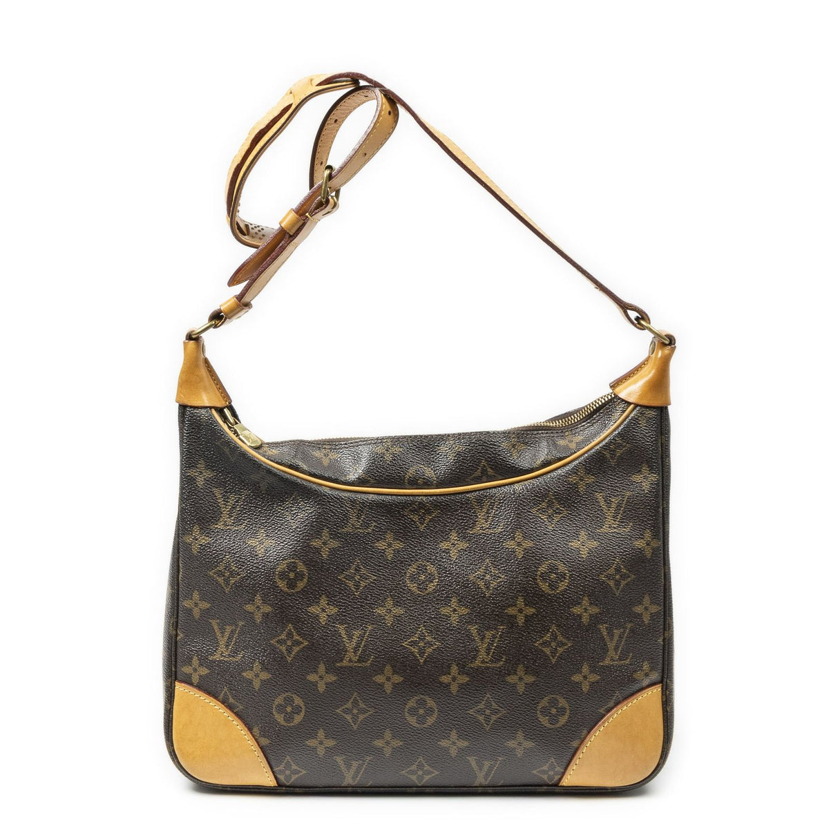 Louis Vuitton Brown Monogram Canvas Shoulder Bag