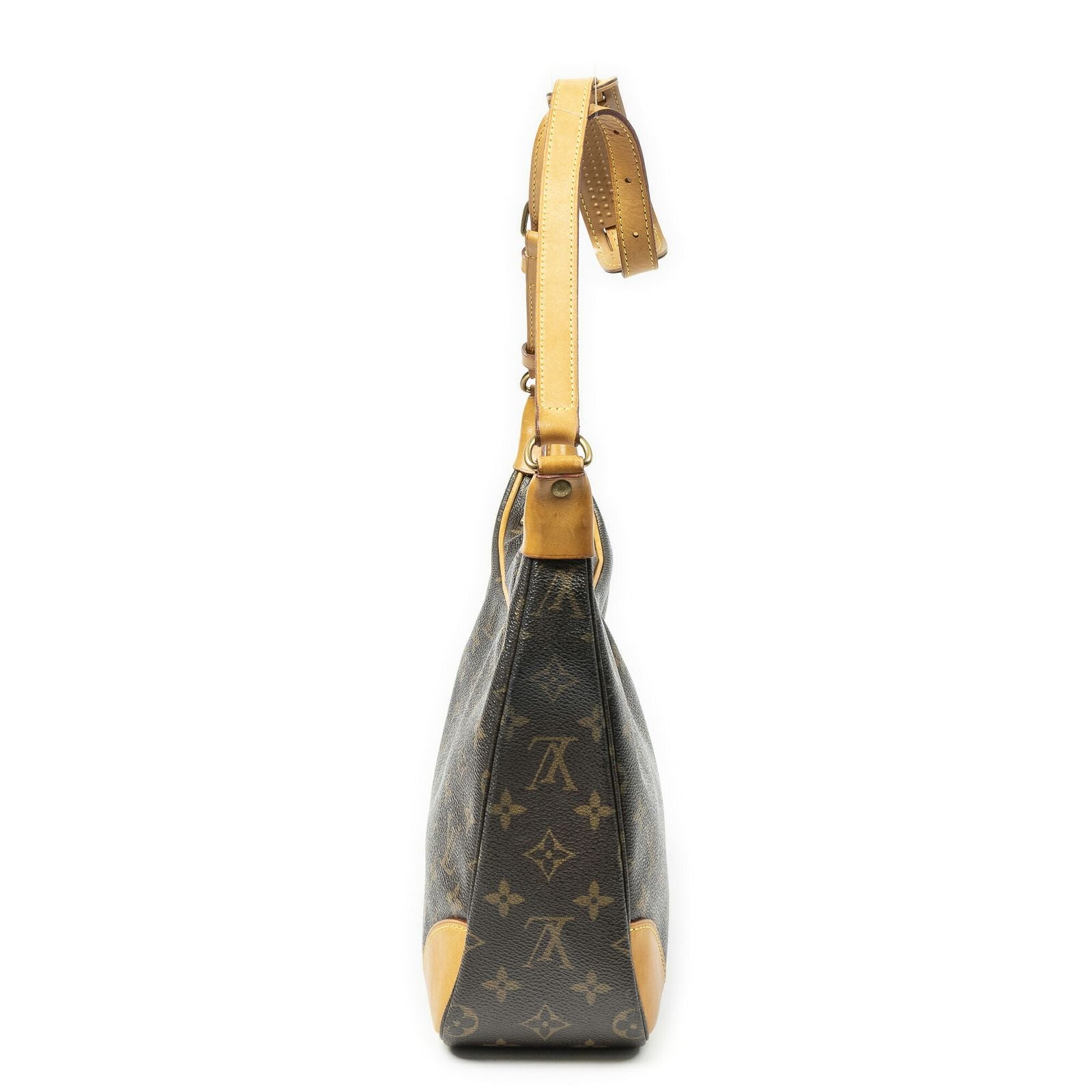 Louis Vuitton Brown Monogram Canvas Shoulder Bag — view 3