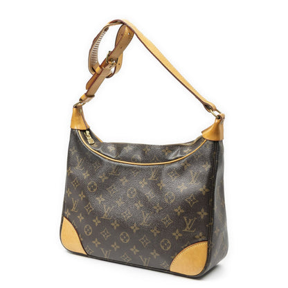 Louis Vuitton Brown Monogram Canvas Shoulder Bag — view 2