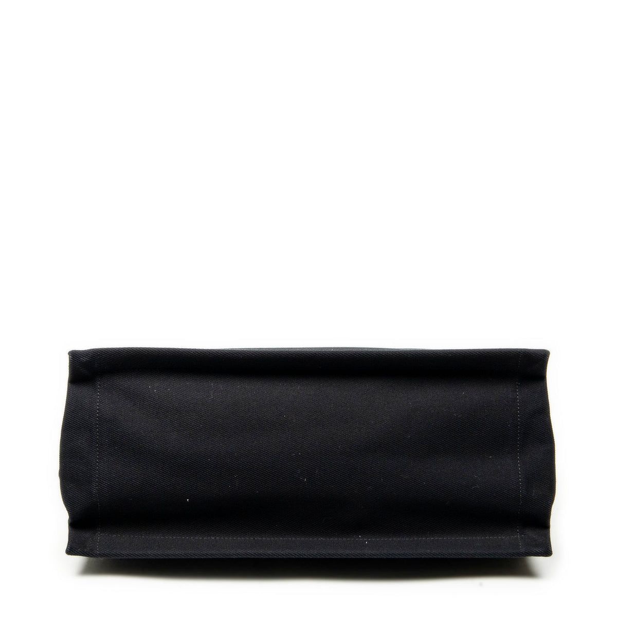Saint Laurent Vertical Rive Gauche Tote Black Canvas — view 6