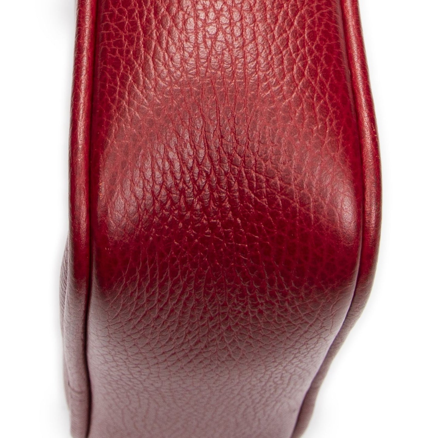 Gucci Small Messenger Red Grain Calfskin Leather — view 7