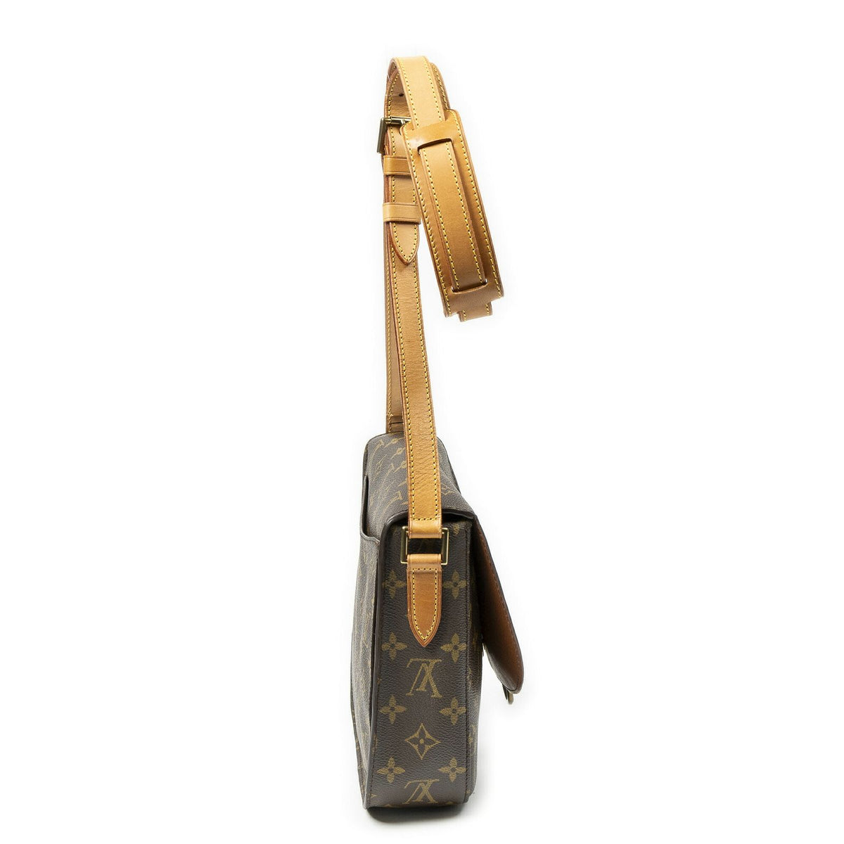 Louis Vuitton Suncloud Brown Monogram Canvas Shoulder Bag — view 4