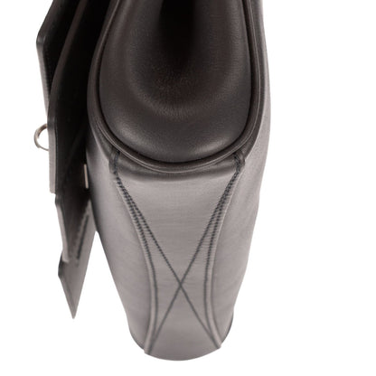Balenciaga Small Bel Air Clutch Gray Smooth Calfskin — view 7
