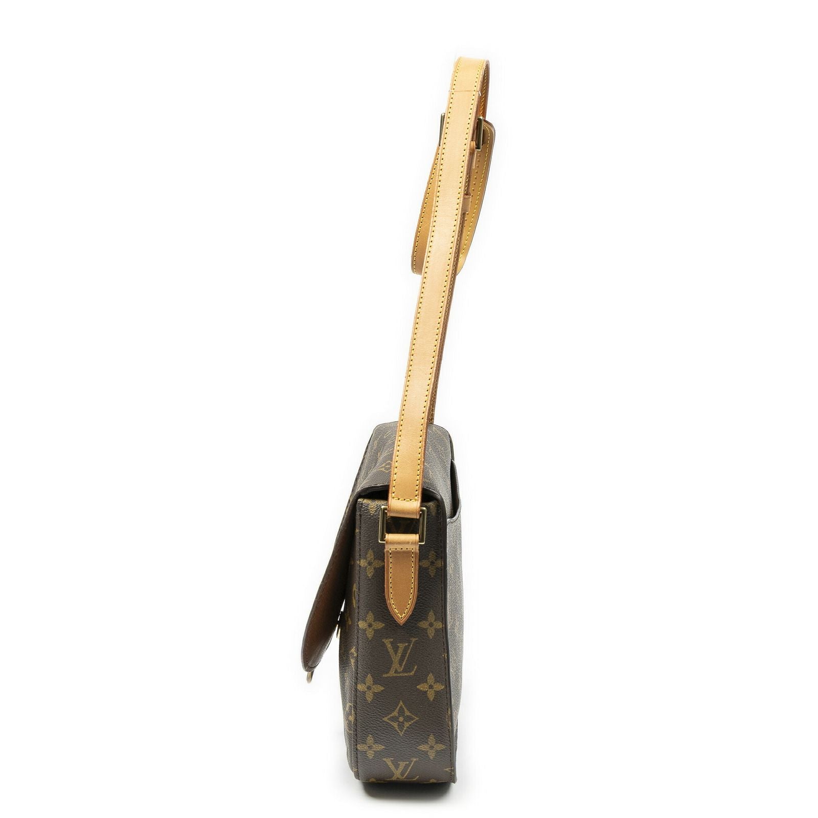 Louis Vuitton Suncloud Brown Monogram Canvas Shoulder Bag — view 3
