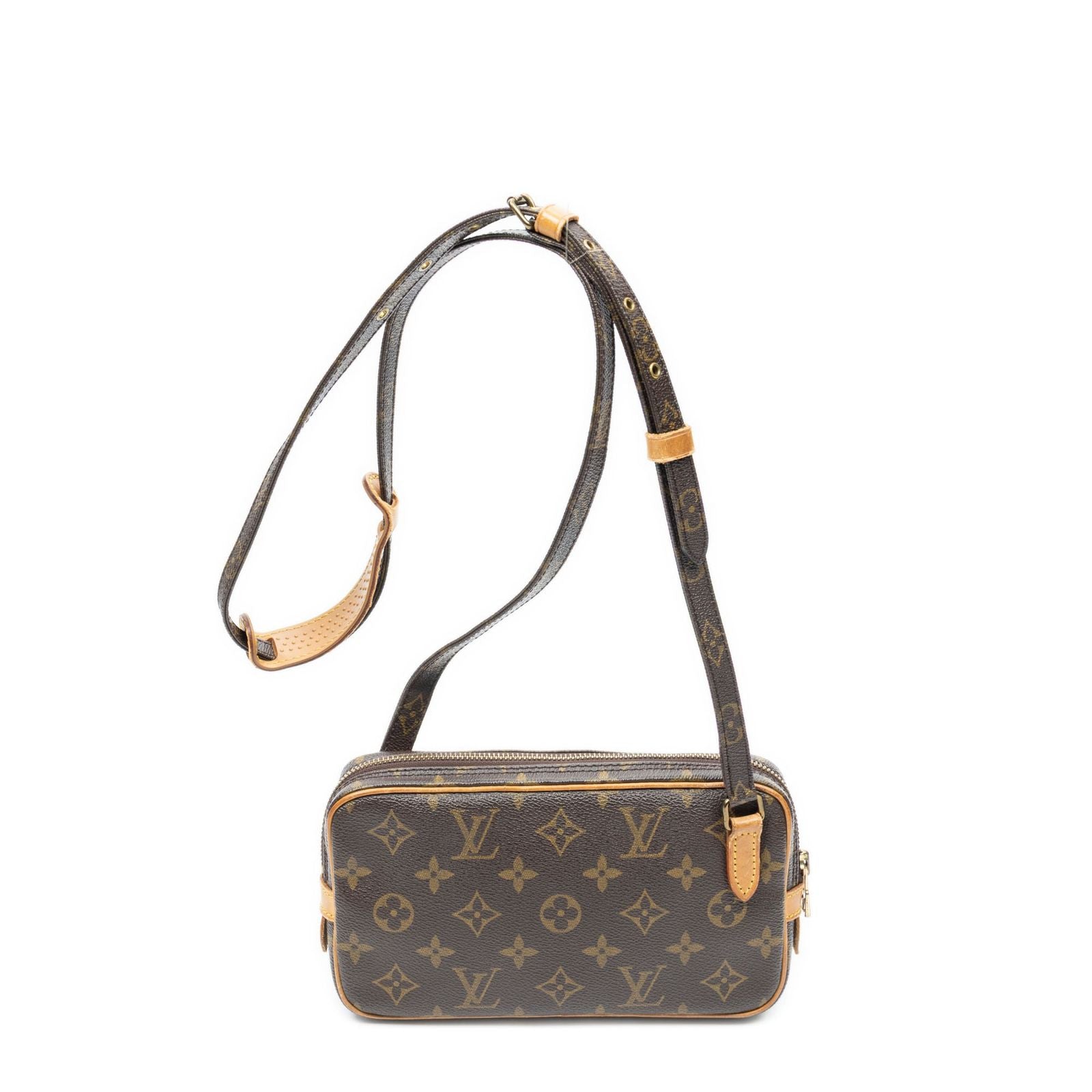 Louis Vuitton Marly Bandouliere Brown Monogram Canvas Crossbody — view 5