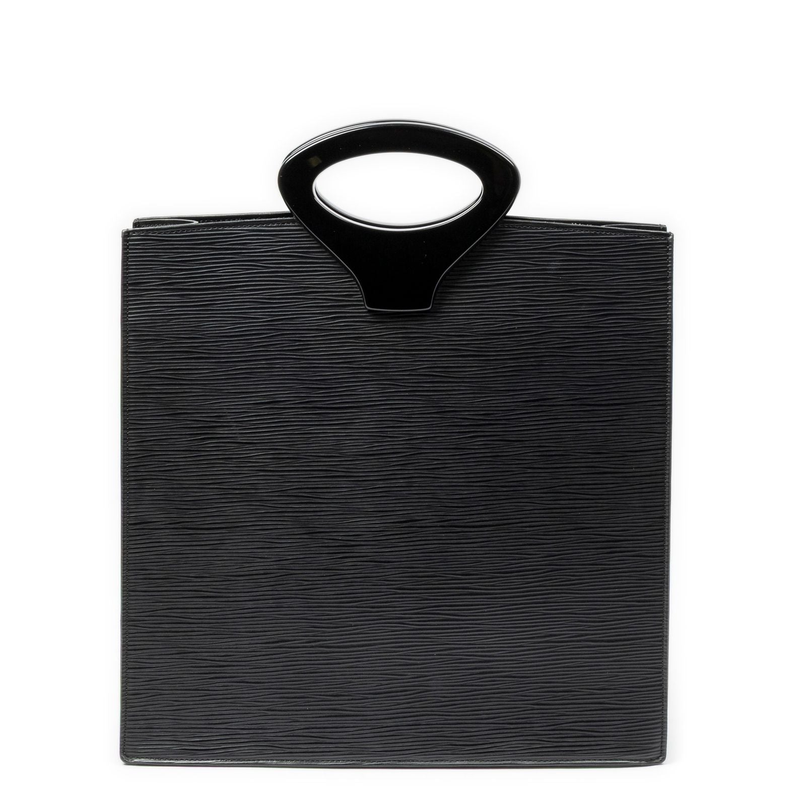 Louis Vuitton Ombre Black Epi Handbag — view 5