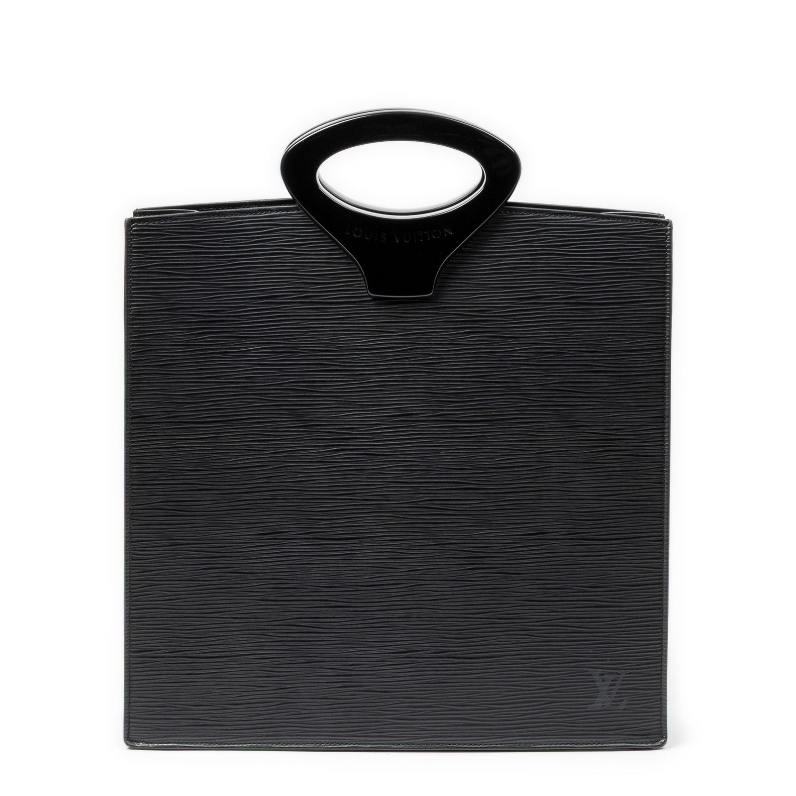 Louis Vuitton Ombre Black Epi Handbag