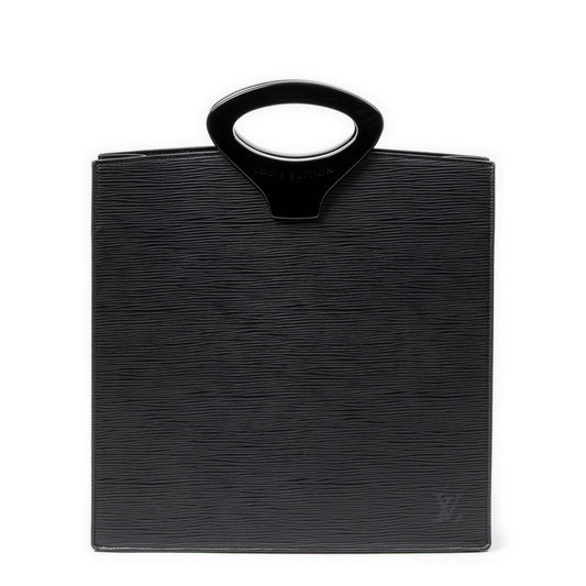 Louis Vuitton Ombre Black Epi Handbag