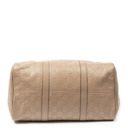 Gucci Medium Boston Beige Guccissima Handbag — view 6