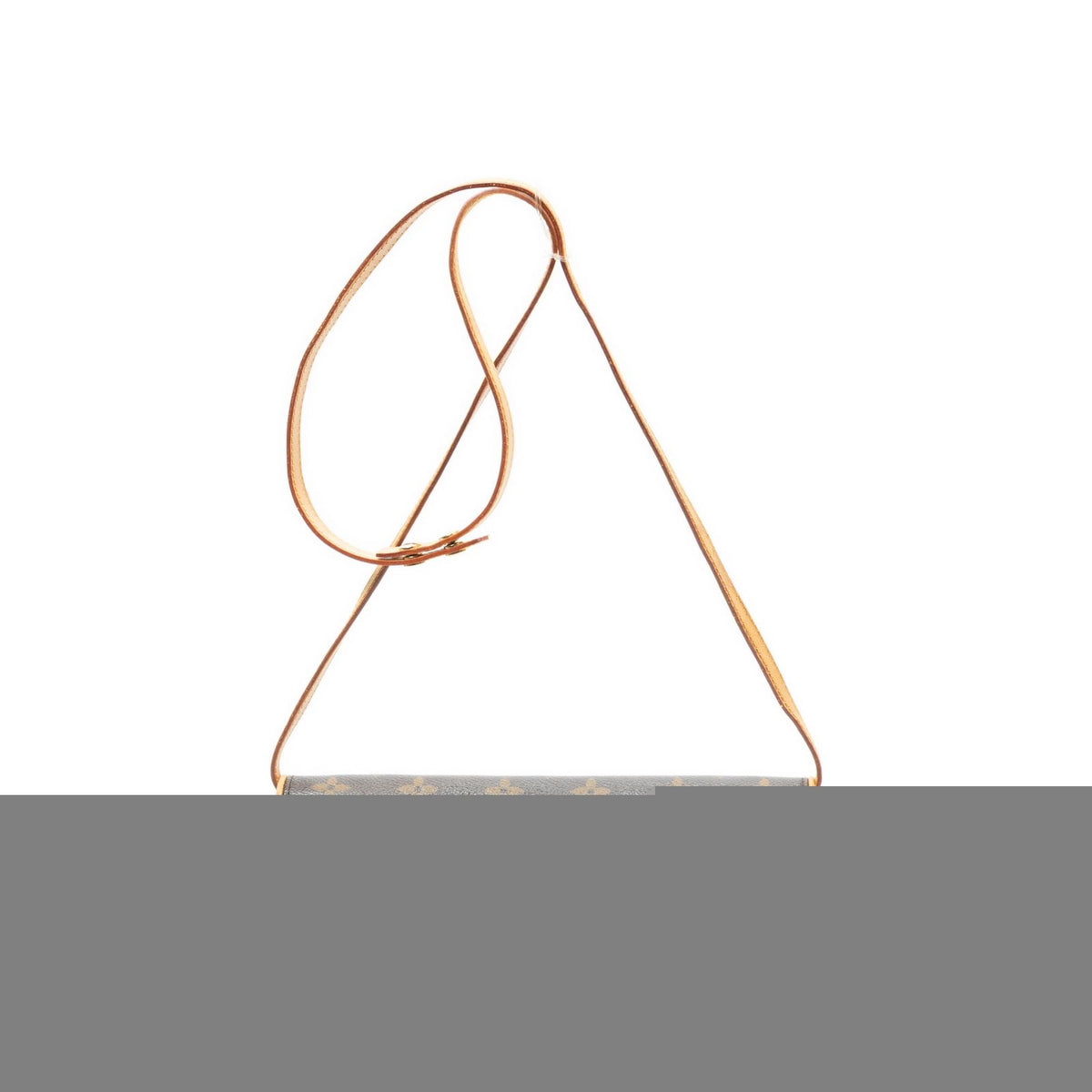 Louis Vuitton Twin Brown Monogram Canvas Shoulder Bag — view 5