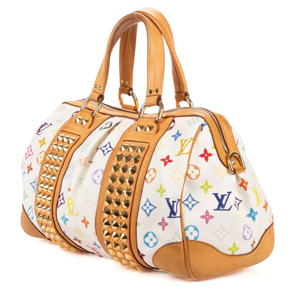 Louis Vuitton x Takashi Murakami Courtney Bag White — view 2