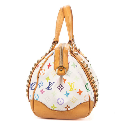 Louis Vuitton x Takashi Murakami Courtney Bag White — view 3