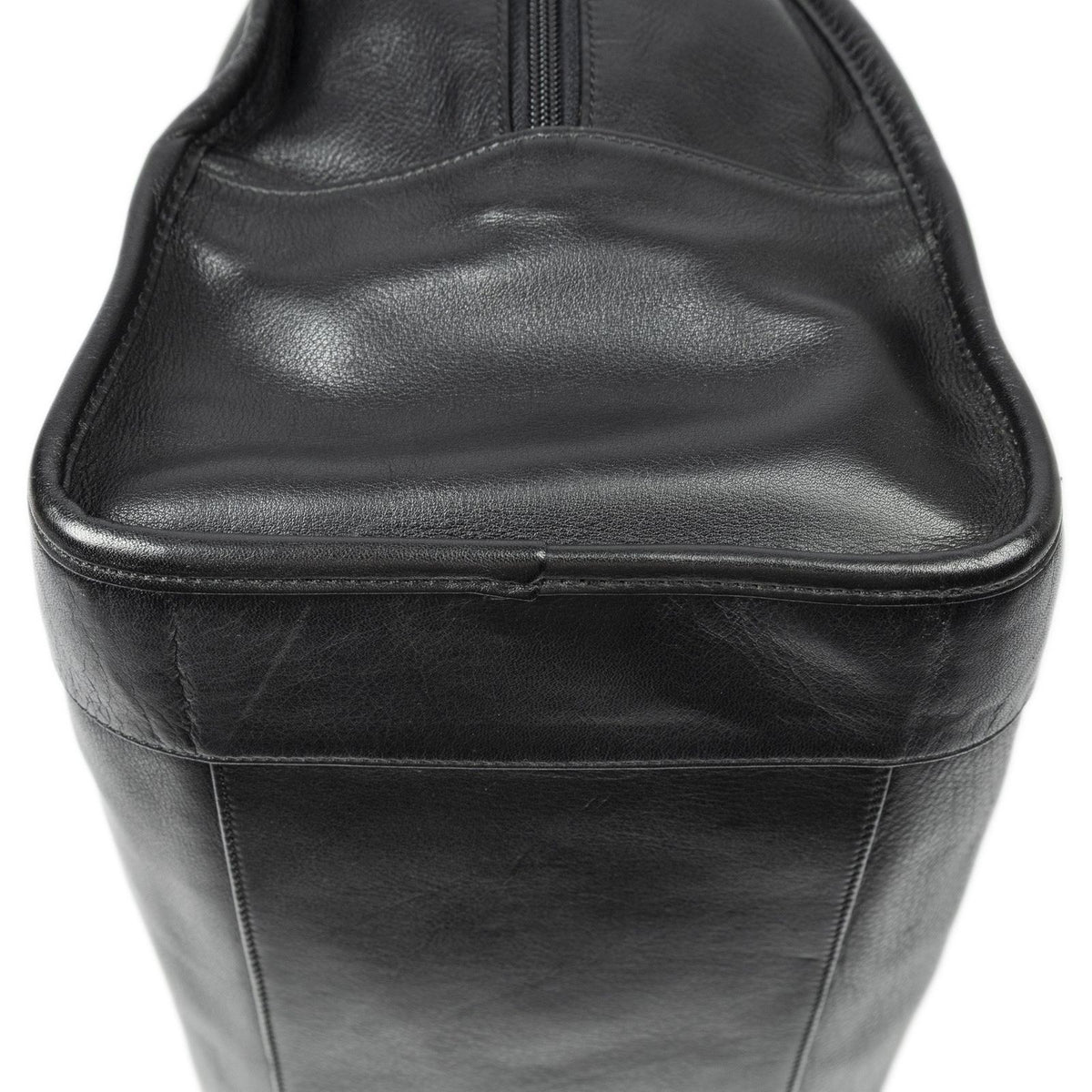 Loewe Amazona Black Calfskin Leather Handbag — view 7