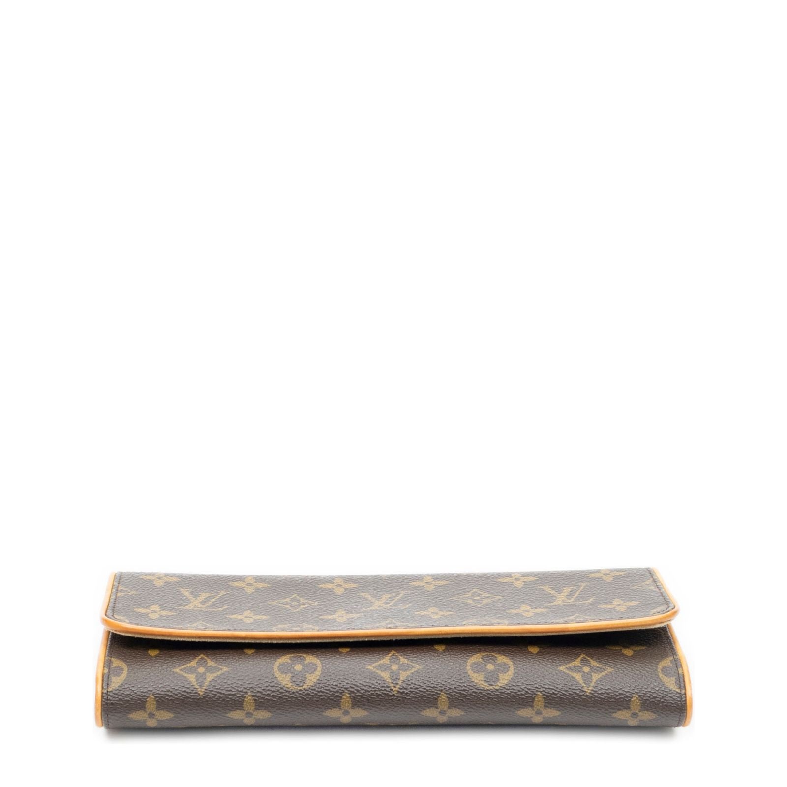Louis Vuitton Twin Brown Monogram Canvas Shoulder Bag — view 6