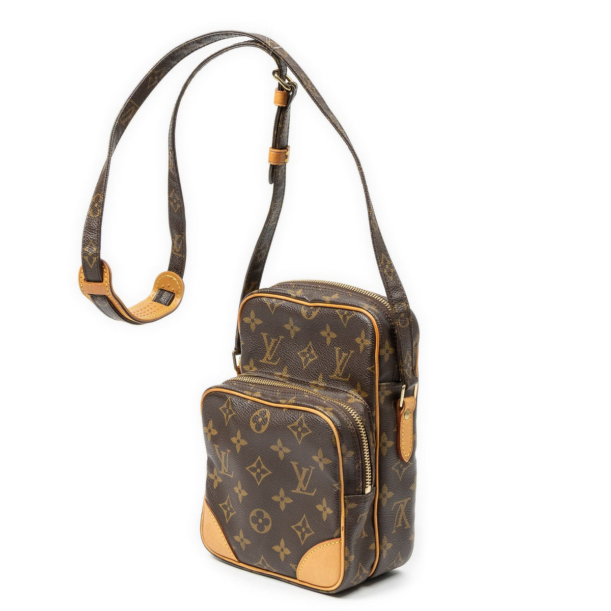 Louis Vuitton Amazon Brown Monogram Canvas Crossbody — view 2