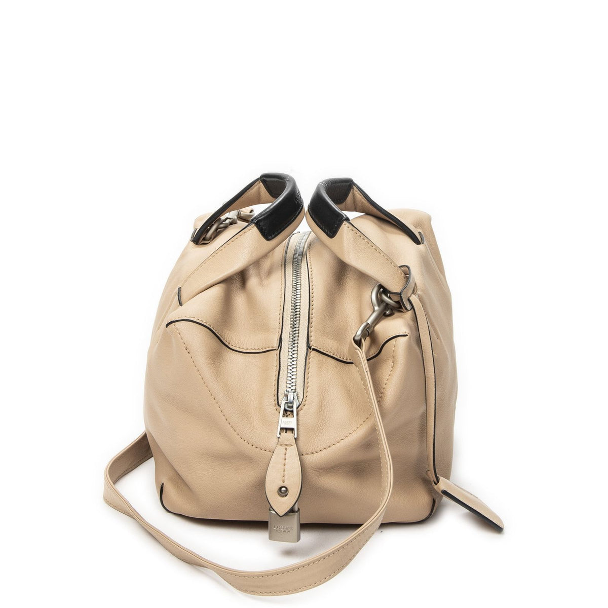 Loewe Origami Cubo Beige Calfskin Leather Shoulder Bag — view 4