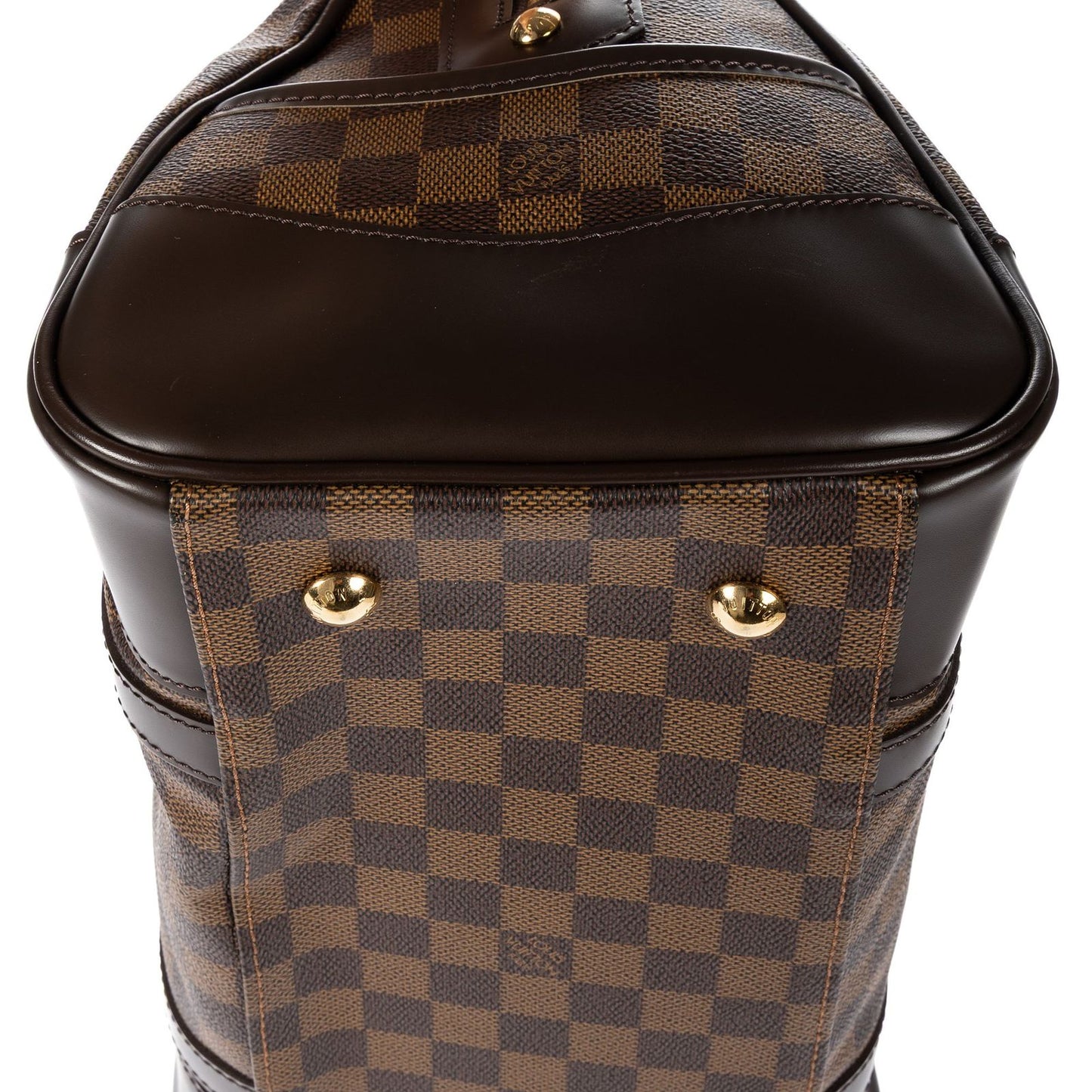 Louis Vuitton Berkeley Brown Damier Ebene Shoulder Bag — view 7