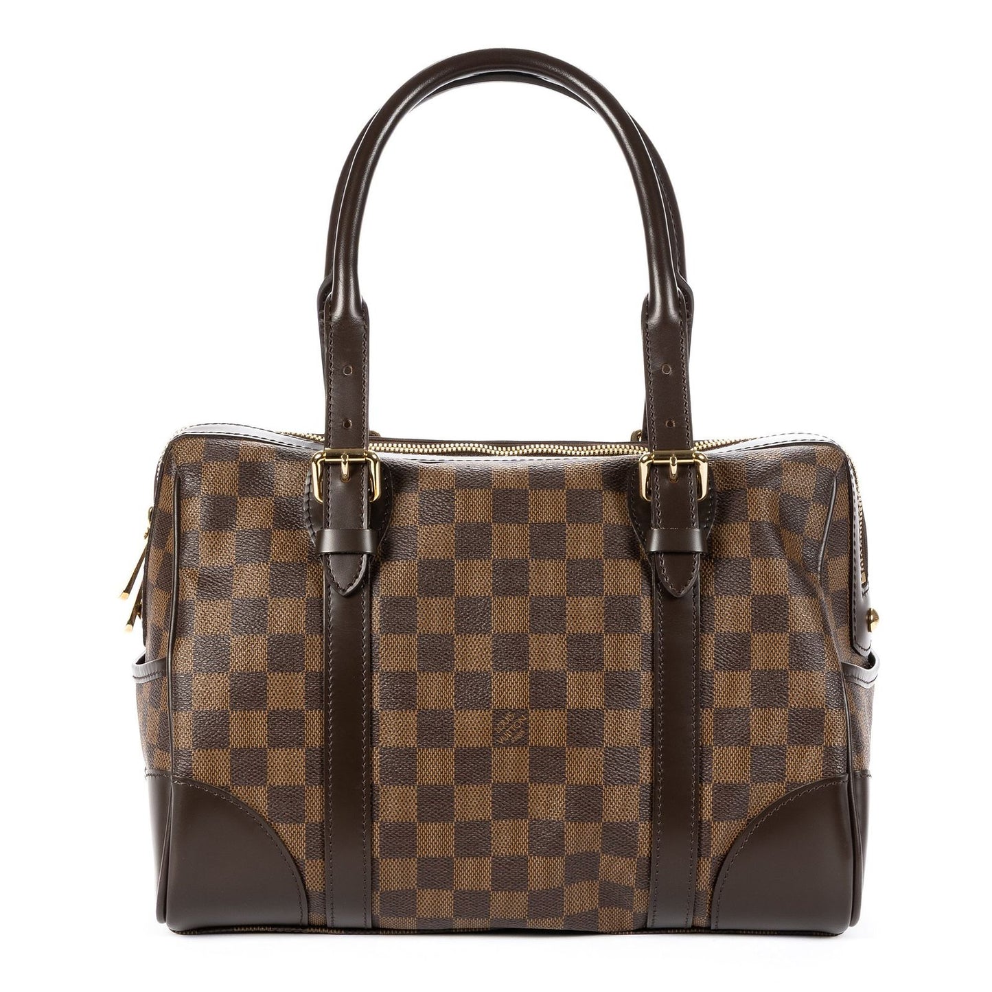 Louis Vuitton Berkeley Brown Damier Ebene Shoulder Bag — view 5