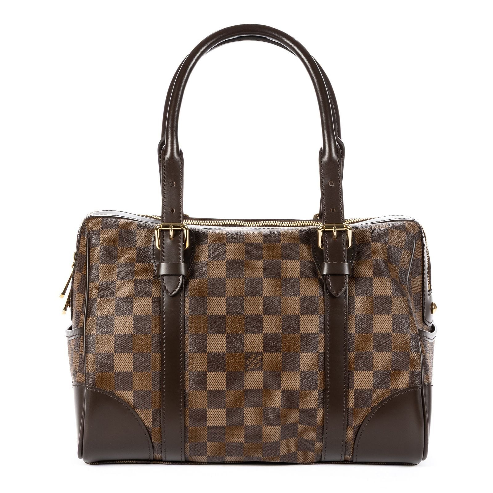 Louis Vuitton Berkeley Brown Damier Ebene Shoulder Bag — view 5