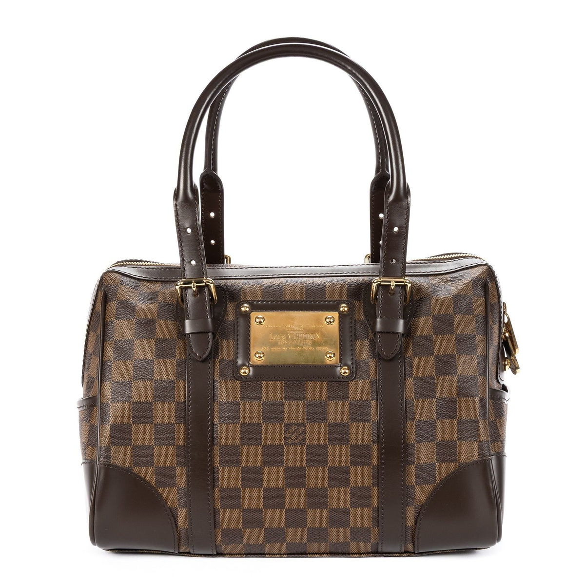 Louis Vuitton Berkeley Brown Damier Ebene Shoulder Bag