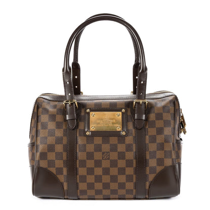 Louis Vuitton Berkeley Brown Damier Ebene Shoulder Bag