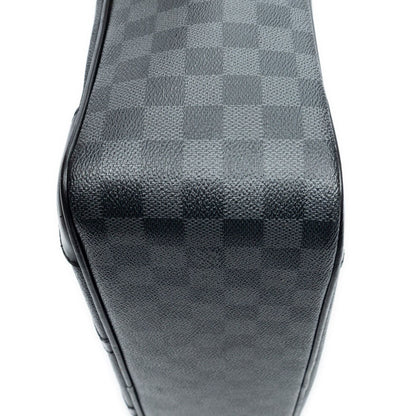 Louis Vuitton Porte Documents Voyage Gray Black Damier Graphite Business Bag — view 8