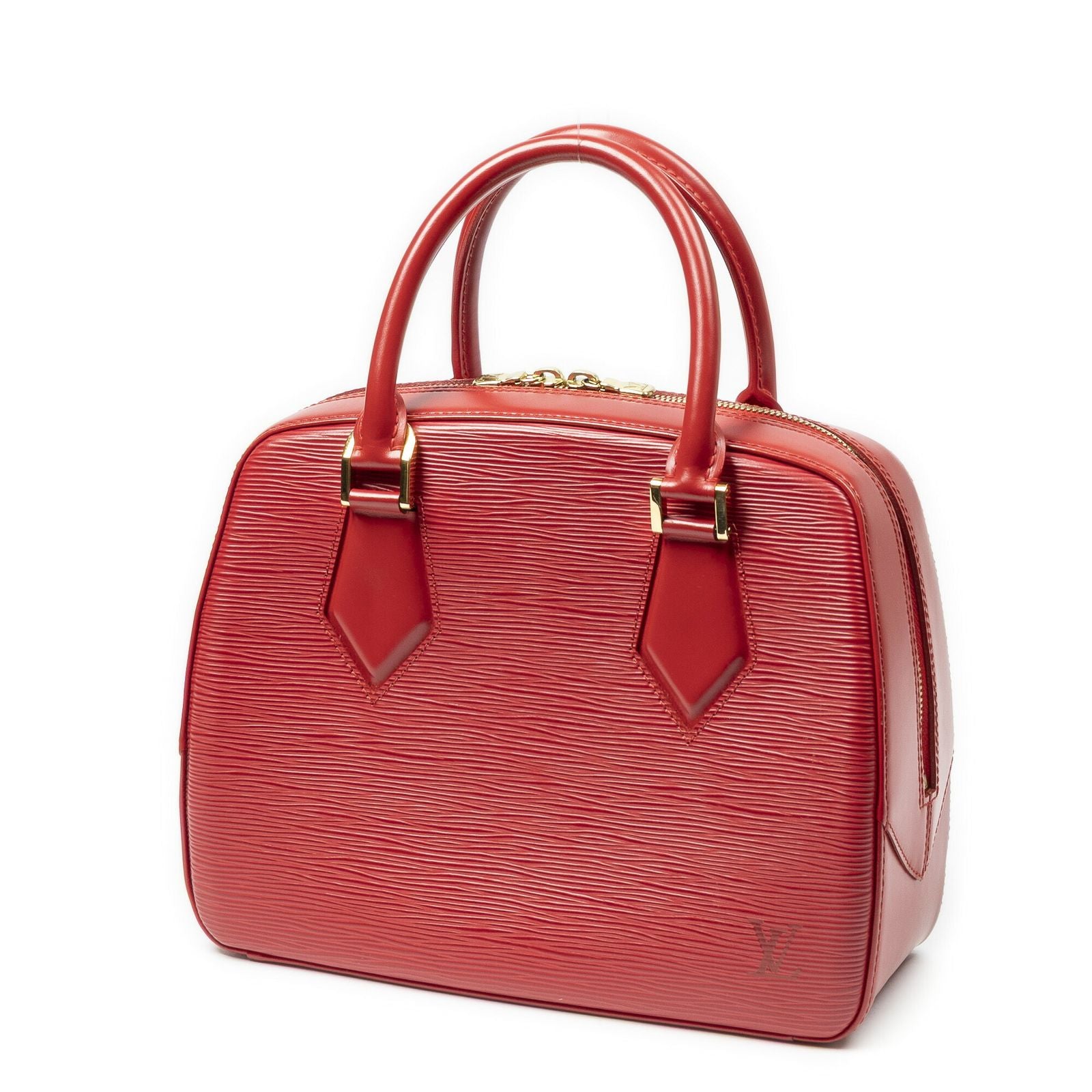 Louis Vuitton Blanc Red Epi Handbag — view 2