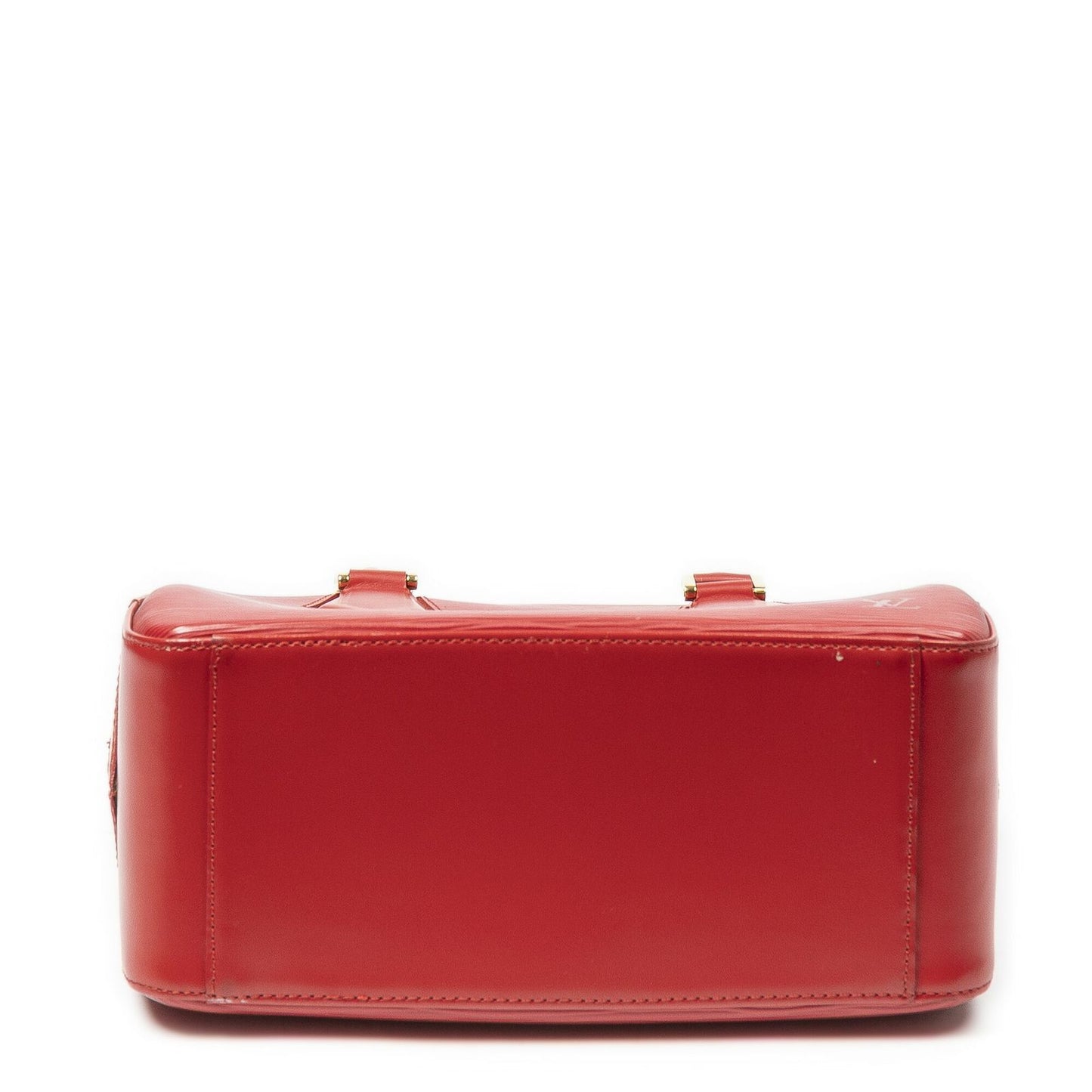 Louis Vuitton Blanc Red Epi Handbag — view 6