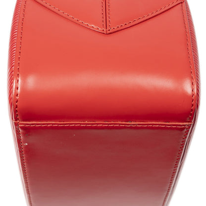 Louis Vuitton Blanc Red Epi Handbag — view 7