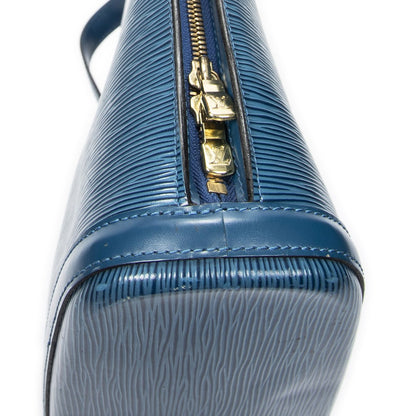 Louis Vuitton Lussac Blue Shoulder Bag — view 8