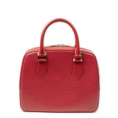 Louis Vuitton Blanc Red Epi Handbag — view 5
