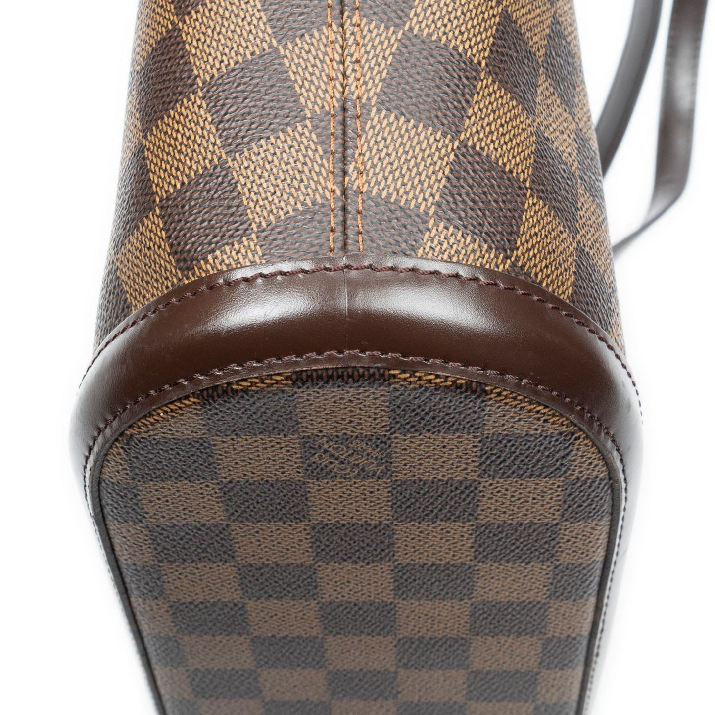 Louis Vuitton Manosque Brown Damier Ebene Shoulder Bag — view 7