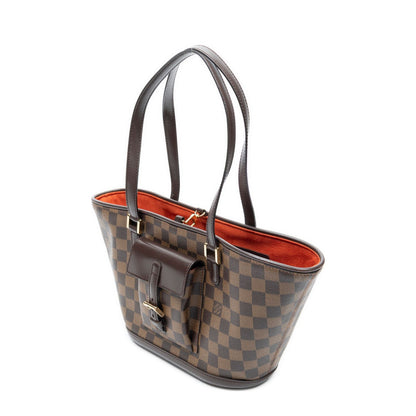 Louis Vuitton Manosque Brown Damier Ebene Shoulder Bag — view 2