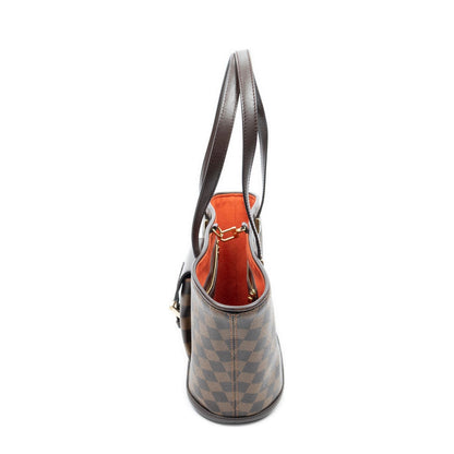 Louis Vuitton Manosque Brown Damier Ebene Shoulder Bag — view 3