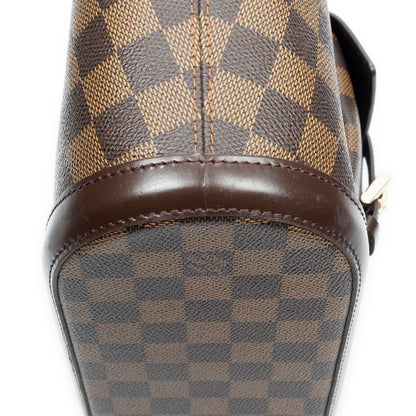 Louis Vuitton Manosque Brown Damier Ebene Shoulder Bag — view 8