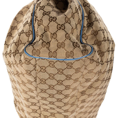 Gucci Sukey Tote Beige Blue GG Canvas — view 8