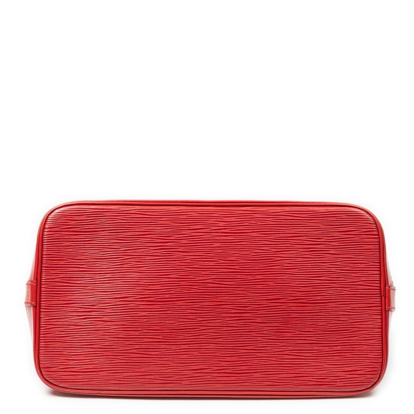Louis Vuitton Alma Red Epi Handbag — view 6