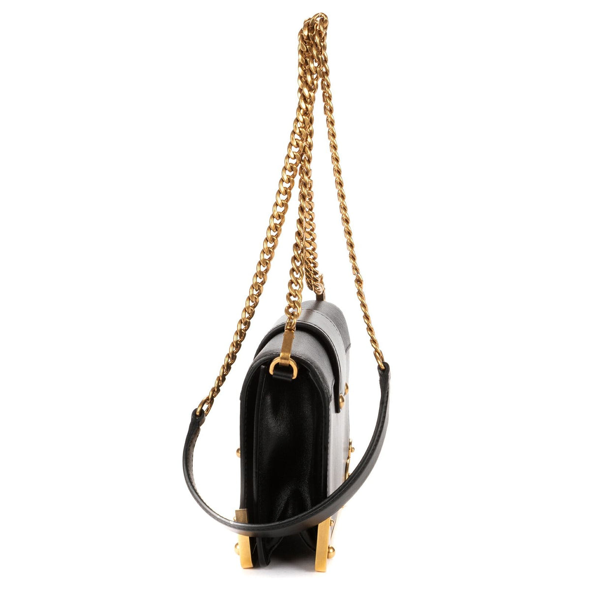 Prada Camera Bag Black Saffiano Leather — view 3