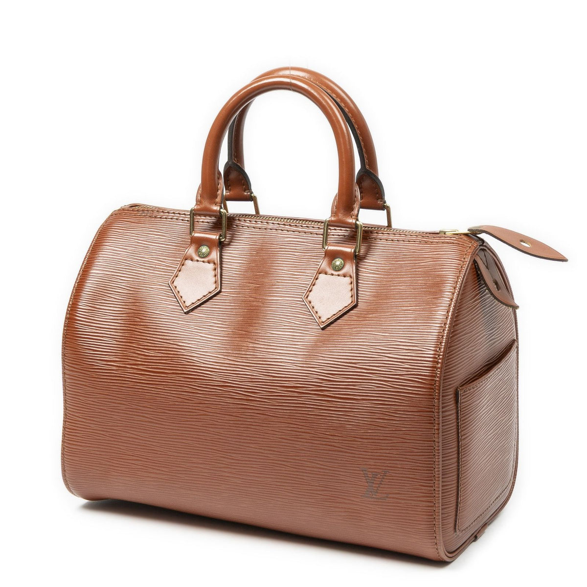 Louis Vuitton Speedy Tan Epi Handbag — view 2