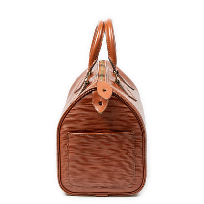 Louis Vuitton Speedy Tan Epi Handbag — view 3