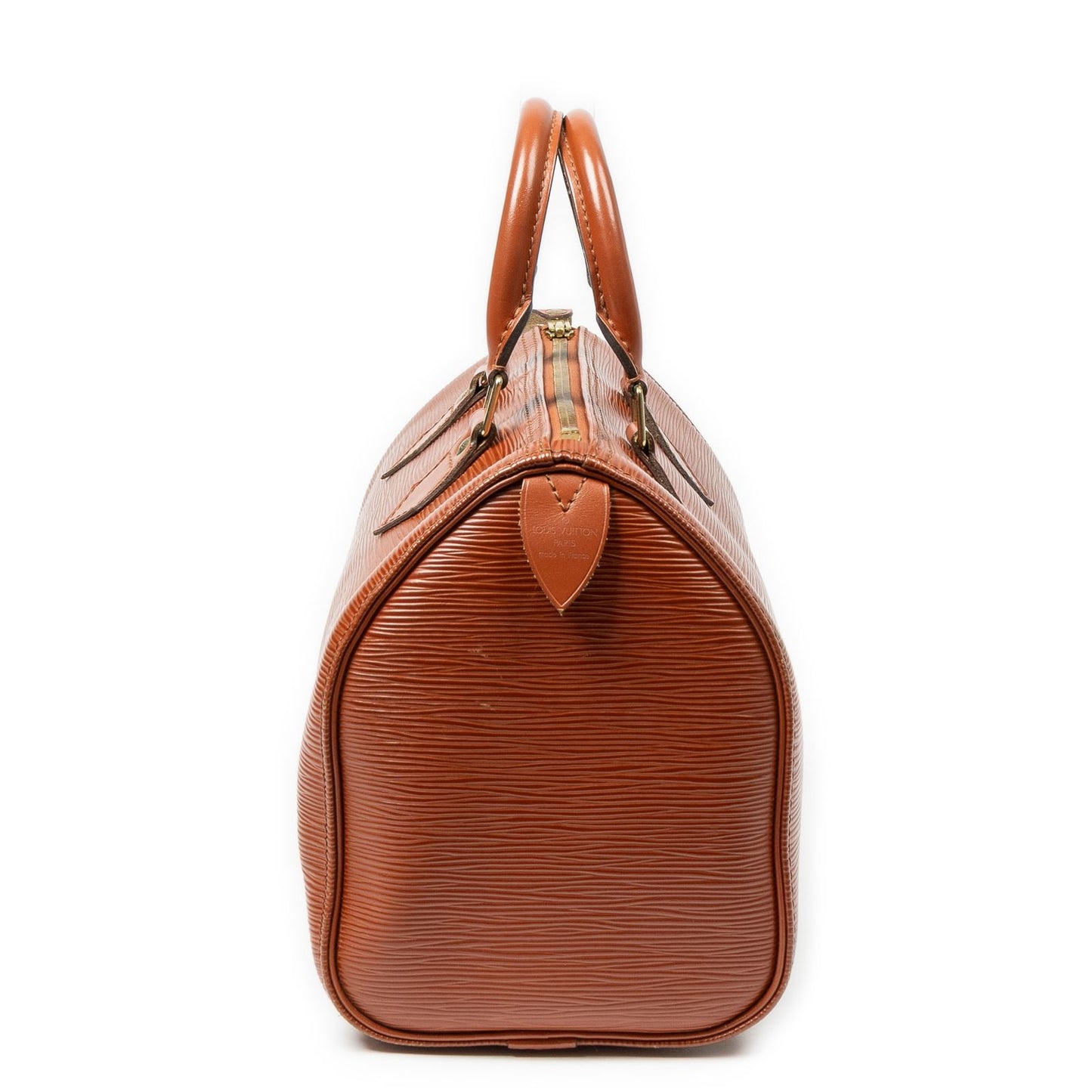 Louis Vuitton Speedy Tan Epi Handbag — view 4