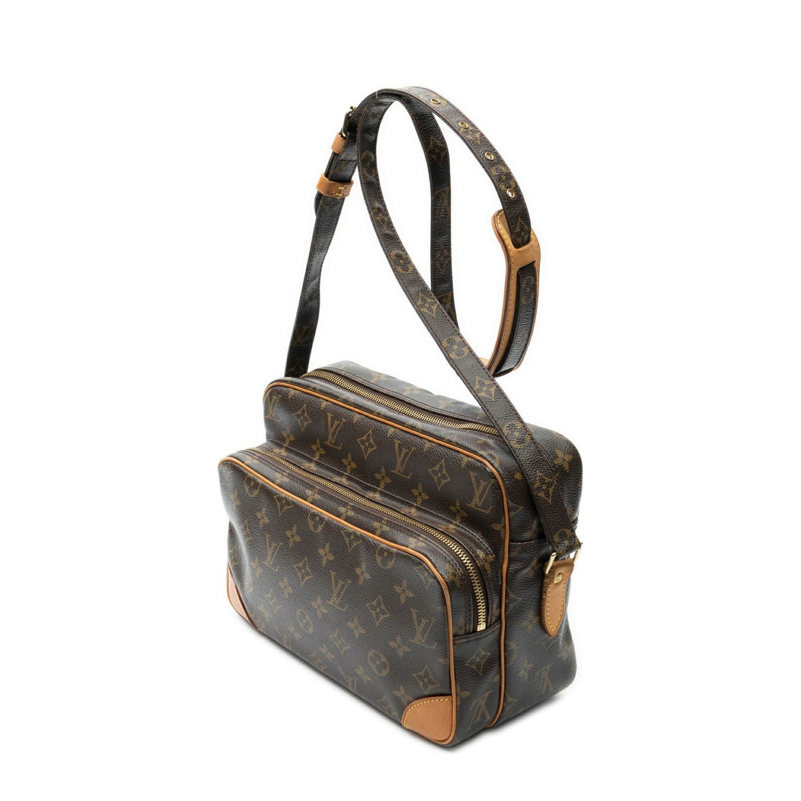 Louis Vuitton Neil Brown Monogram Canvas Shoulder Bag — view 2