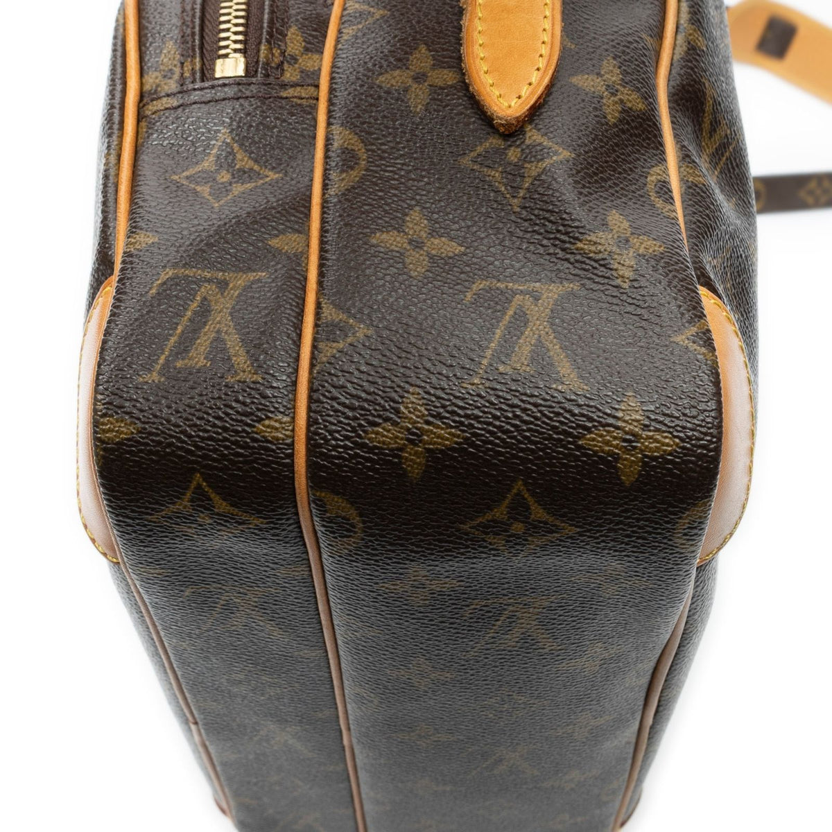 Louis Vuitton Neil Brown Monogram Canvas Shoulder Bag — view 7