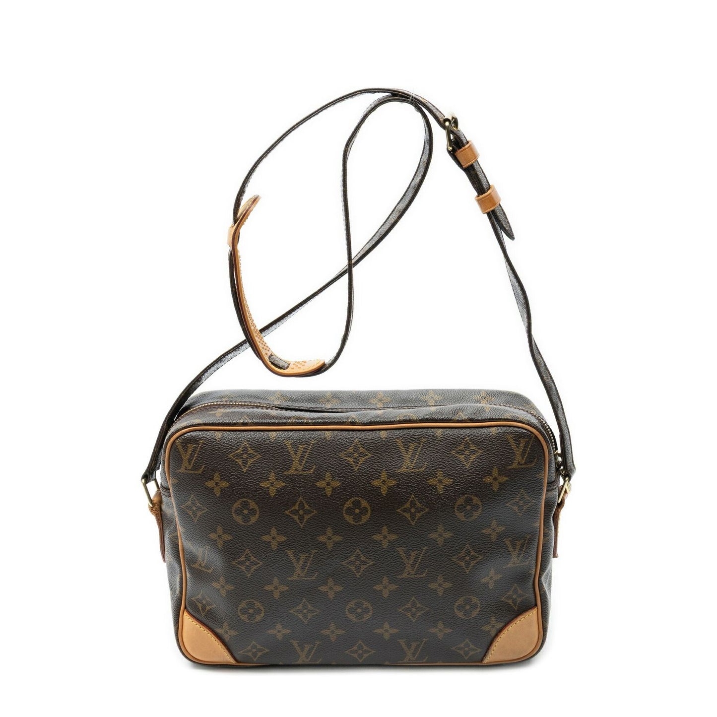 Louis Vuitton Neil Brown Monogram Canvas Shoulder Bag — view 5