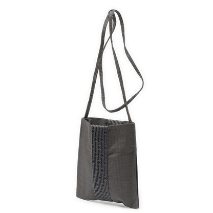 Hermes Line Pochette Black Toile Shoulder Bag — view 2