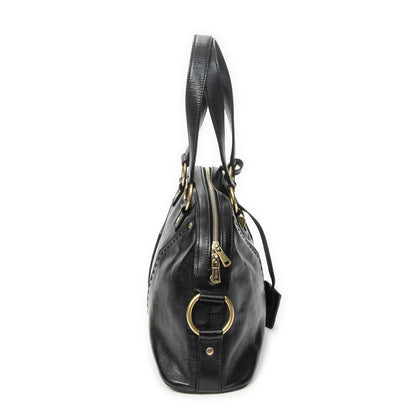 Saint Laurent Medium Muse Black Grain Calfskin Leather Shoulder Bag — view 4