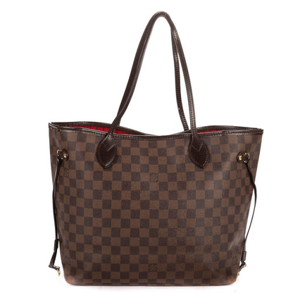 Louis Vuitton Neverfull Brown Damier Ebene Tote — view 5