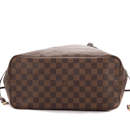 Louis Vuitton Neverfull Brown Damier Ebene Tote — view 6