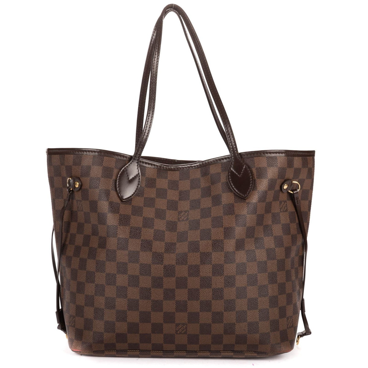 Louis Vuitton Neverfull Brown Damier Ebene Tote