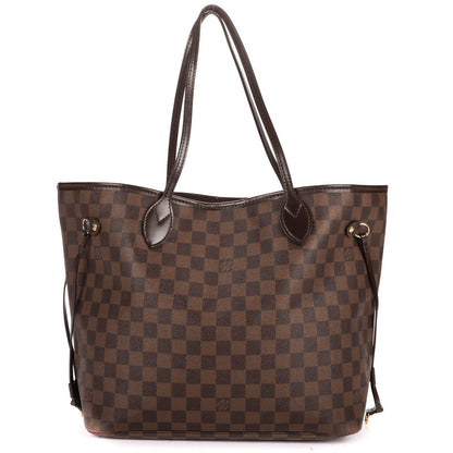 Louis Vuitton Neverfull Brown Damier Ebene Tote